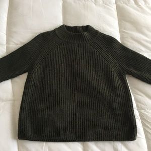 Winter Green sweater